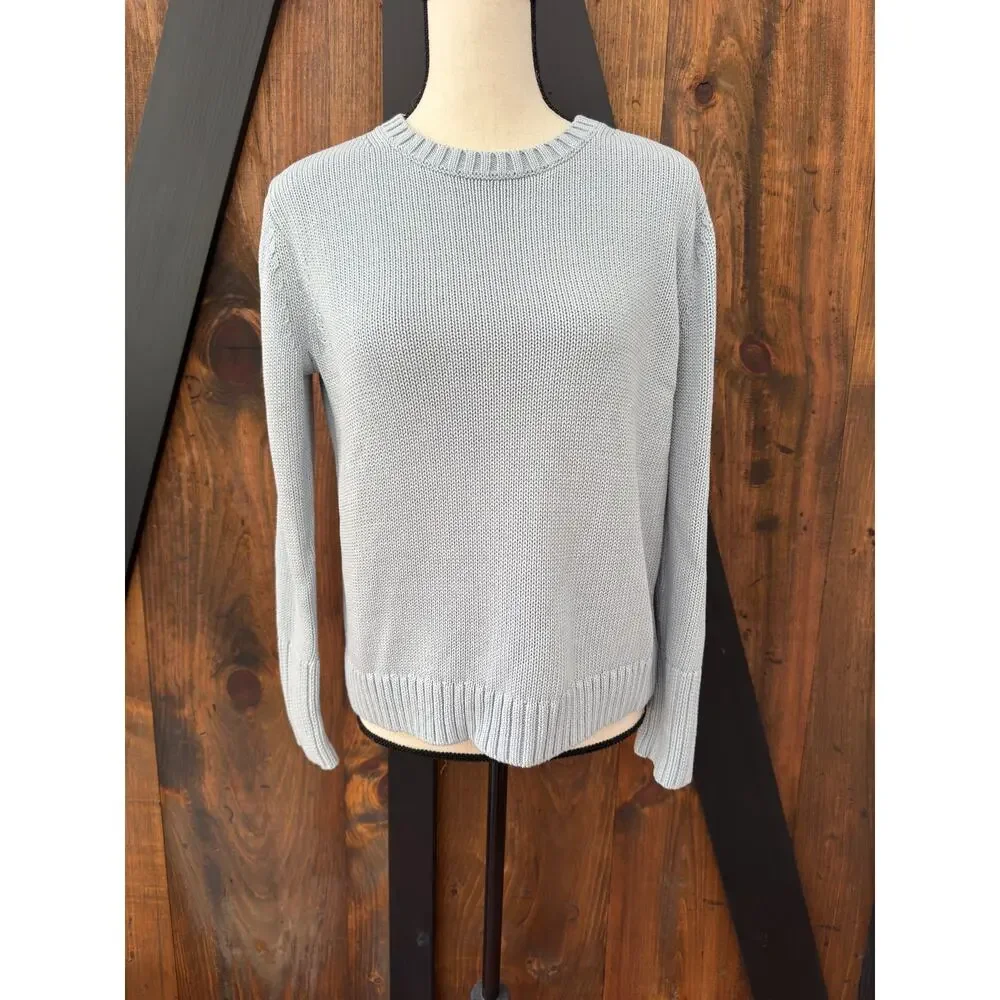State of Cotton NYC Addison Sweater Sky Blue Size M NWOT w/dust bag